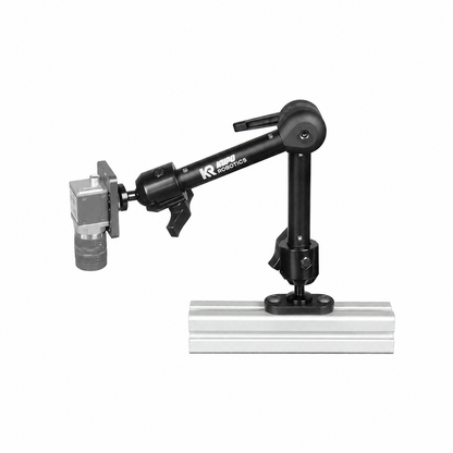 KR-E3040-OM20-Q20M - SightLink E3040 Omni 20 cm Mount, mounted with illustrative gray camera