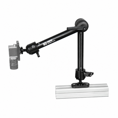 KR-E3040-OM30-Q20M - SightLink E3040 Omni 30 cm Mount, mounted with illustrative gray camera