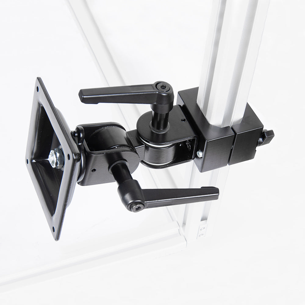 KR-E3040-SQC01-VESA - SightLink E3040 Square Tube Coupler Monitor (VESA) Mount, installed product view